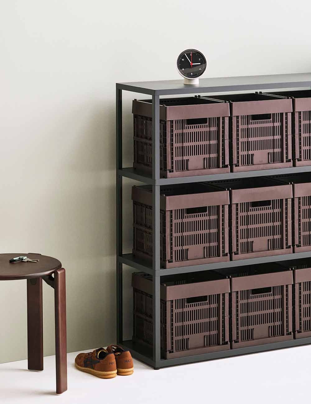 cubo di cassa di fieno colorato