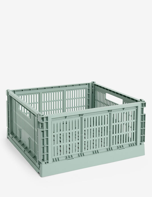 HAY COLOUR CRATE LARGE SQUARE