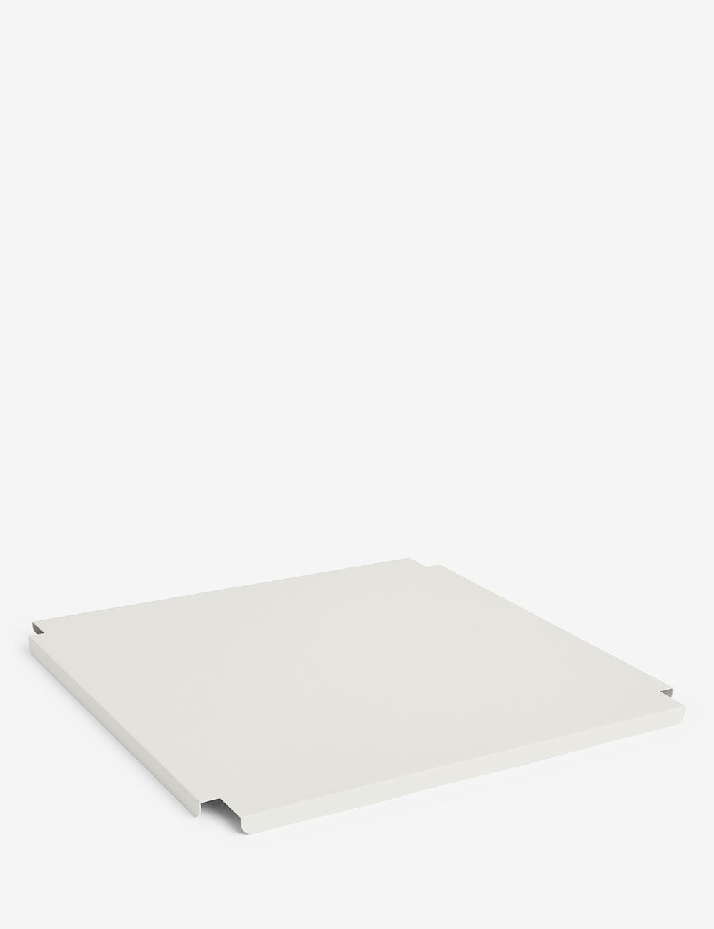 coperchio per cassa color fieno in metallo grande quadrato