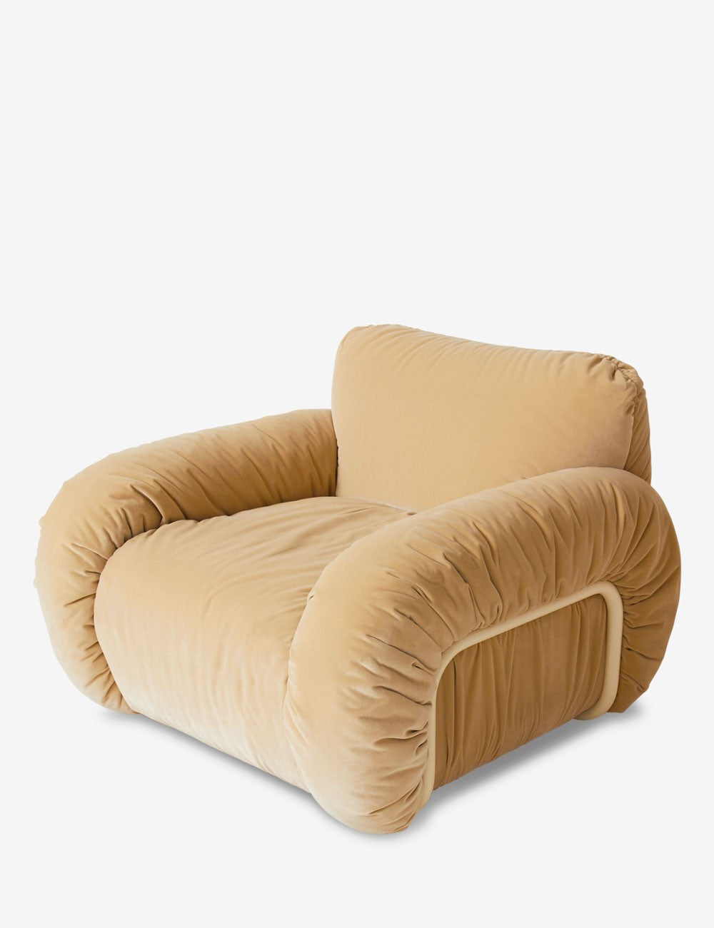 arc lounge fauteuil royal velvet