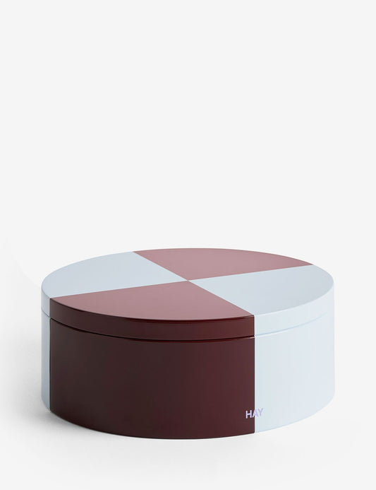 lata tin container round