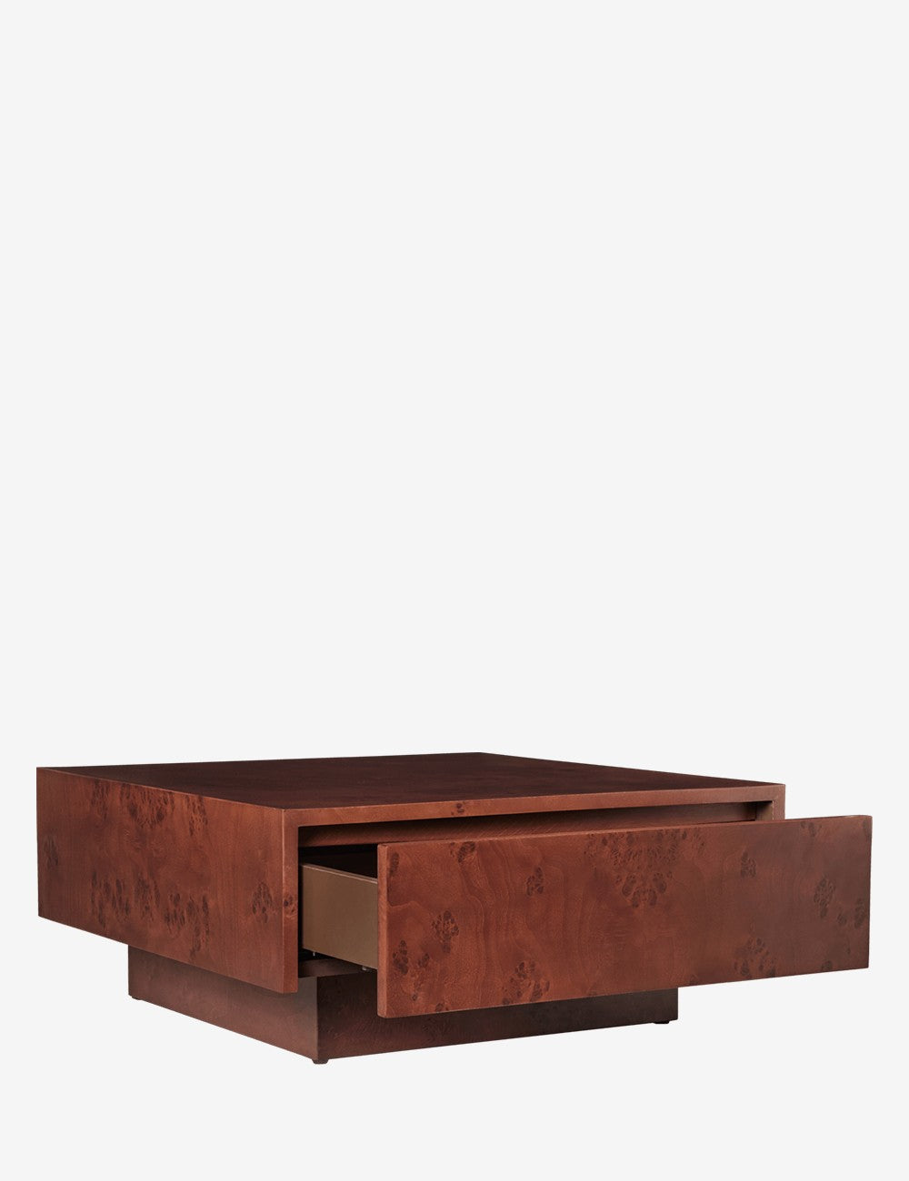 burl sorage coffee table