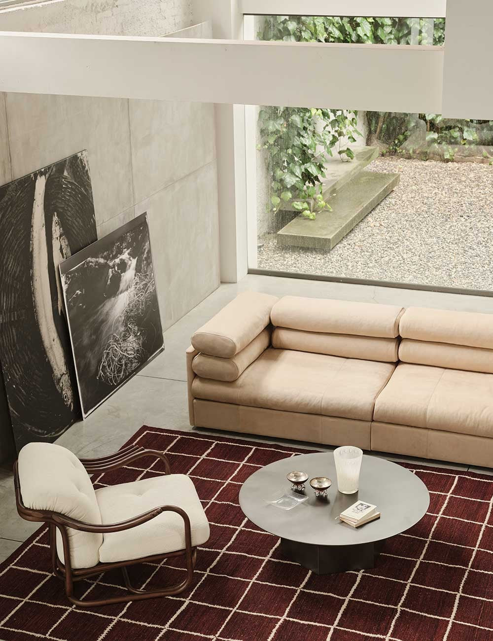 elogio sofa 3 seater fustagno