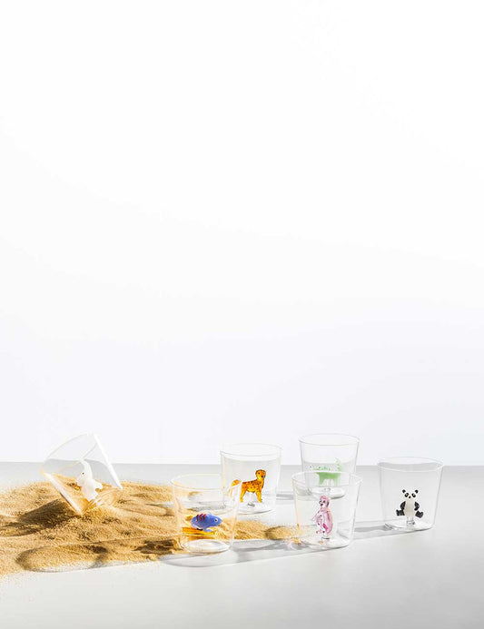 Vaso mono rosa Savannah