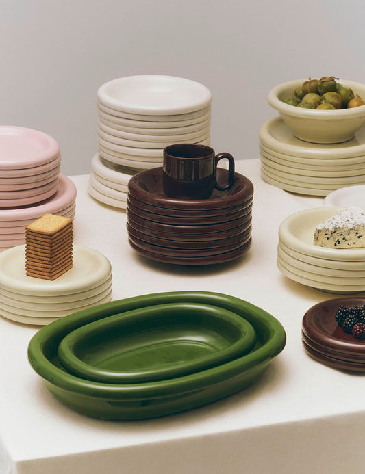 Piatto ovale Barro S