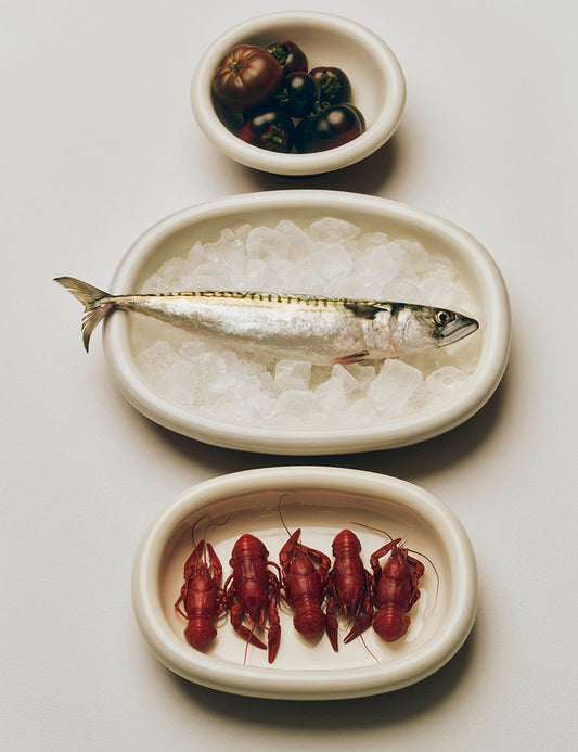 Piatto ovale Barro L