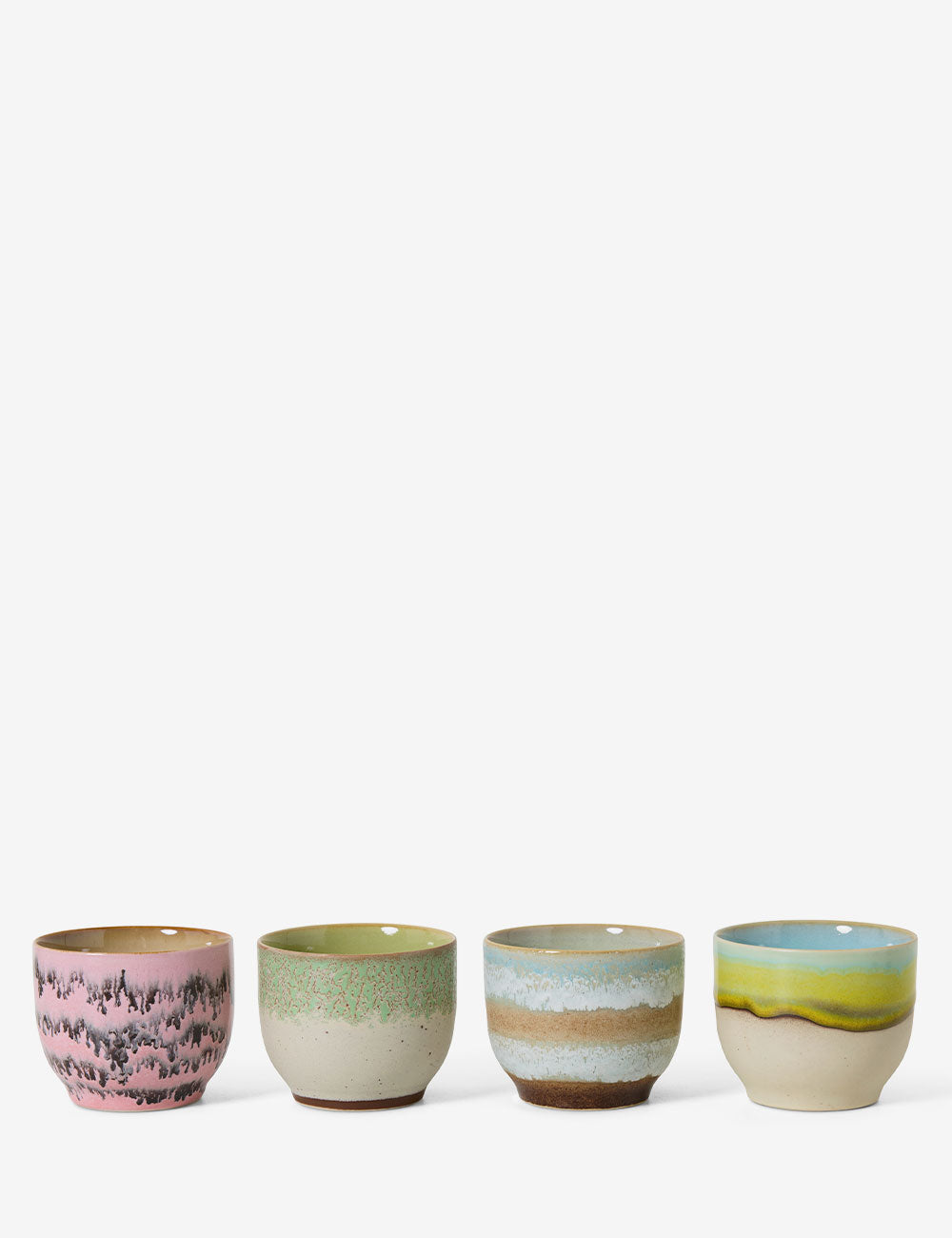 Caneca café 70s Ceramics 4 set