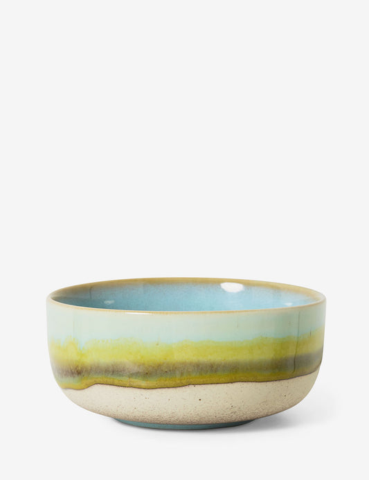 Set di 4 ciotole da dessert in ceramica anni '70