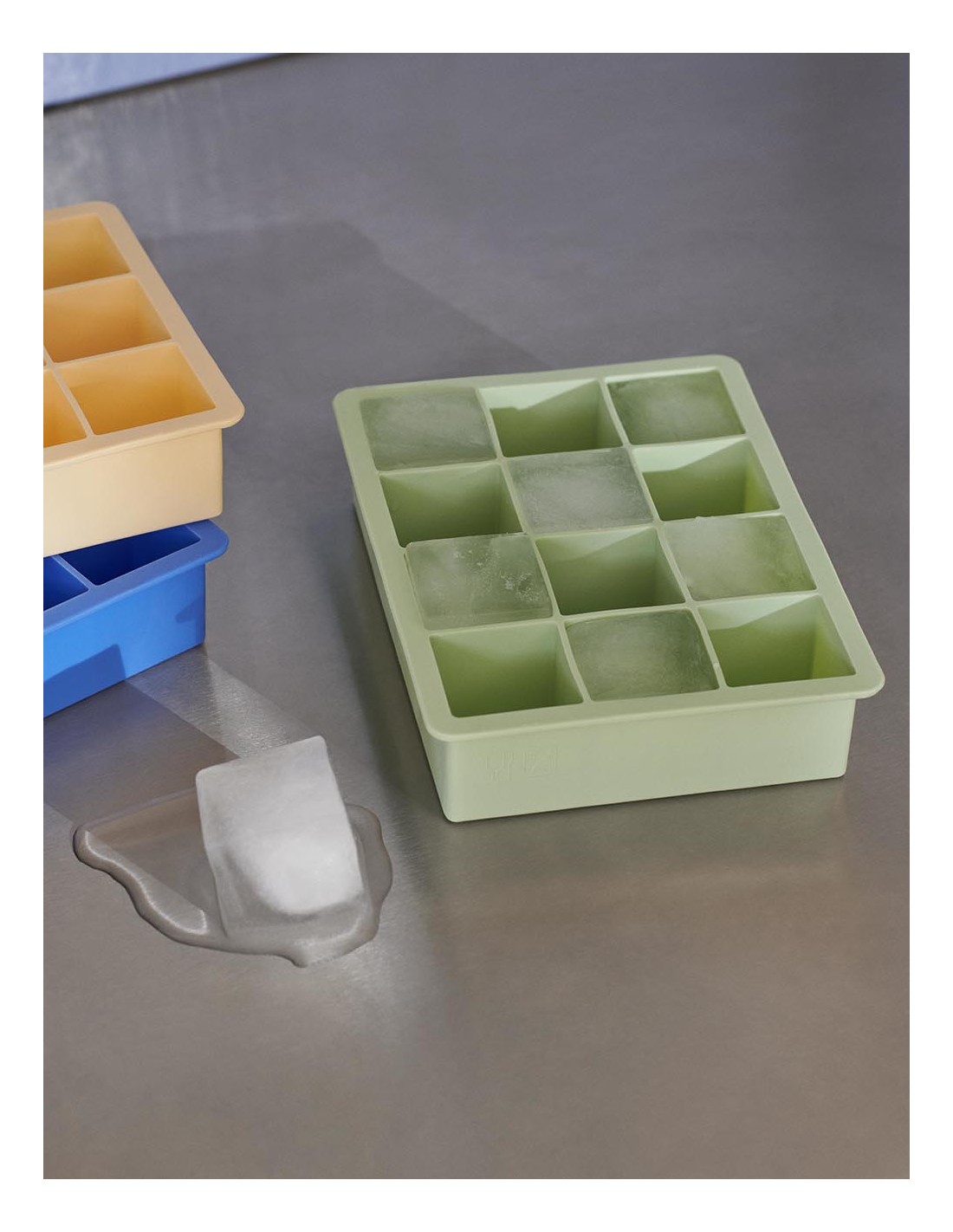 OGGI® Six Cube Ice Tray set of 2, Grey, 1 ct - King Soopers