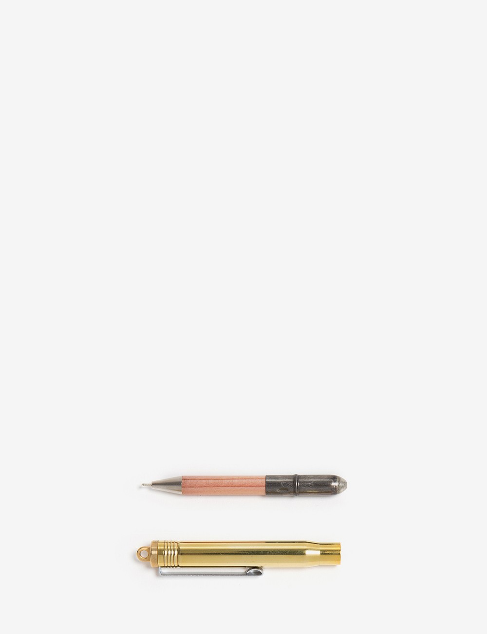 Ballpoint Pen Solid Brass – Traveler's Company Online - MD Paper Midori