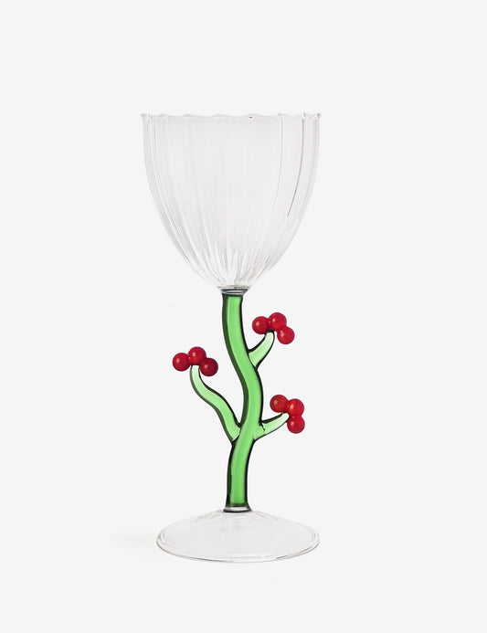Botanica curved stem glass