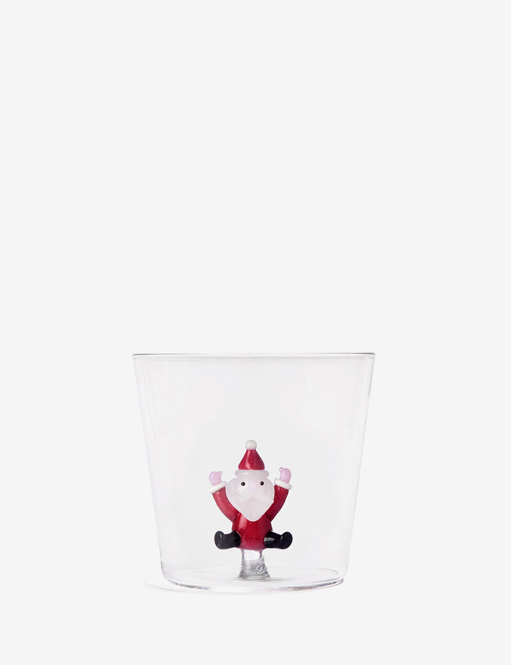 Vaso Santa Claus saltando
