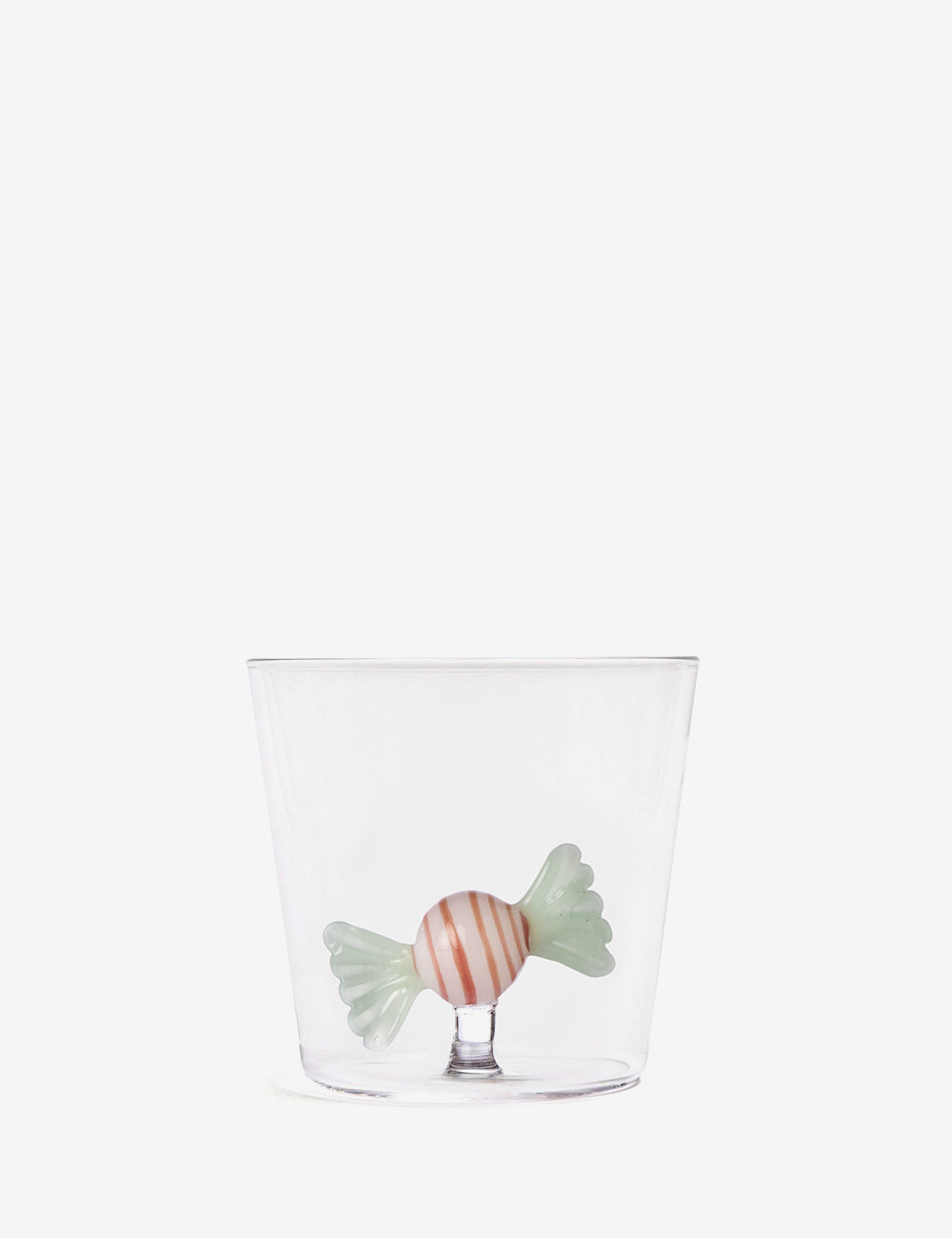 Vaso caramelo rojo