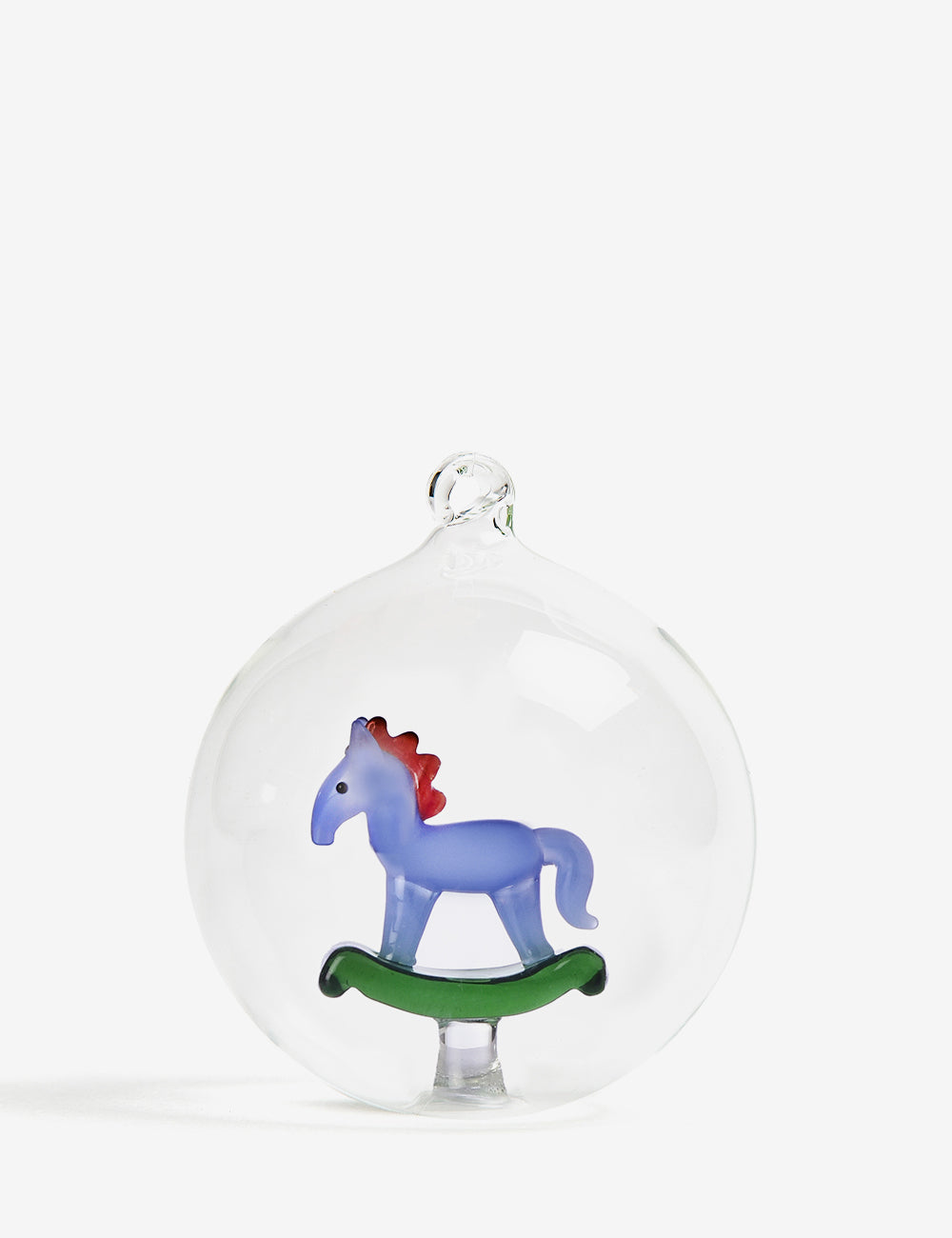 Rocking horse christmas ball 