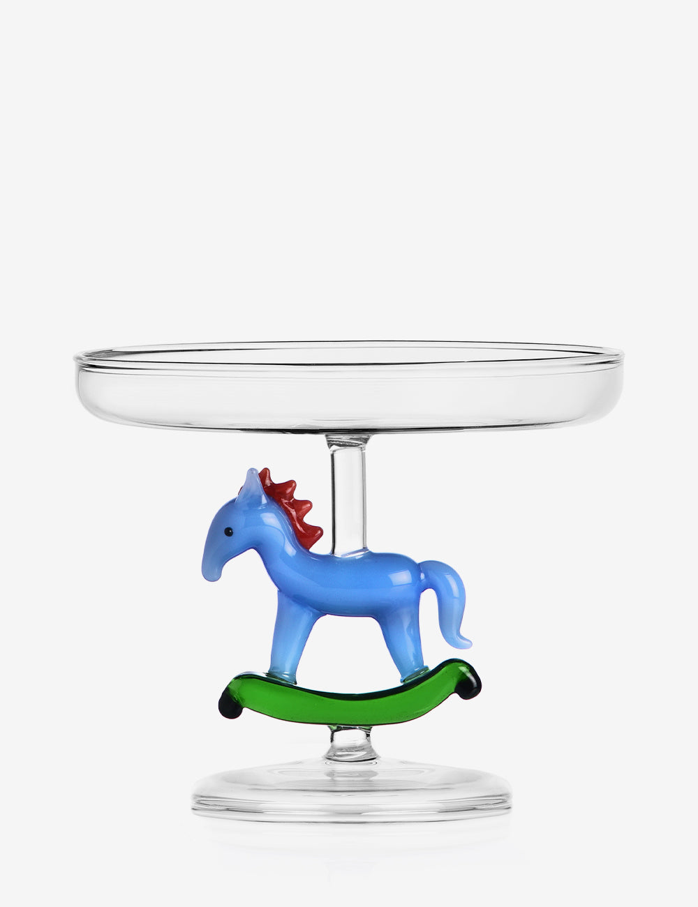 Rocking horse plate