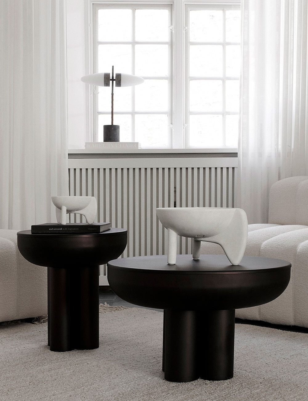 Crown side table