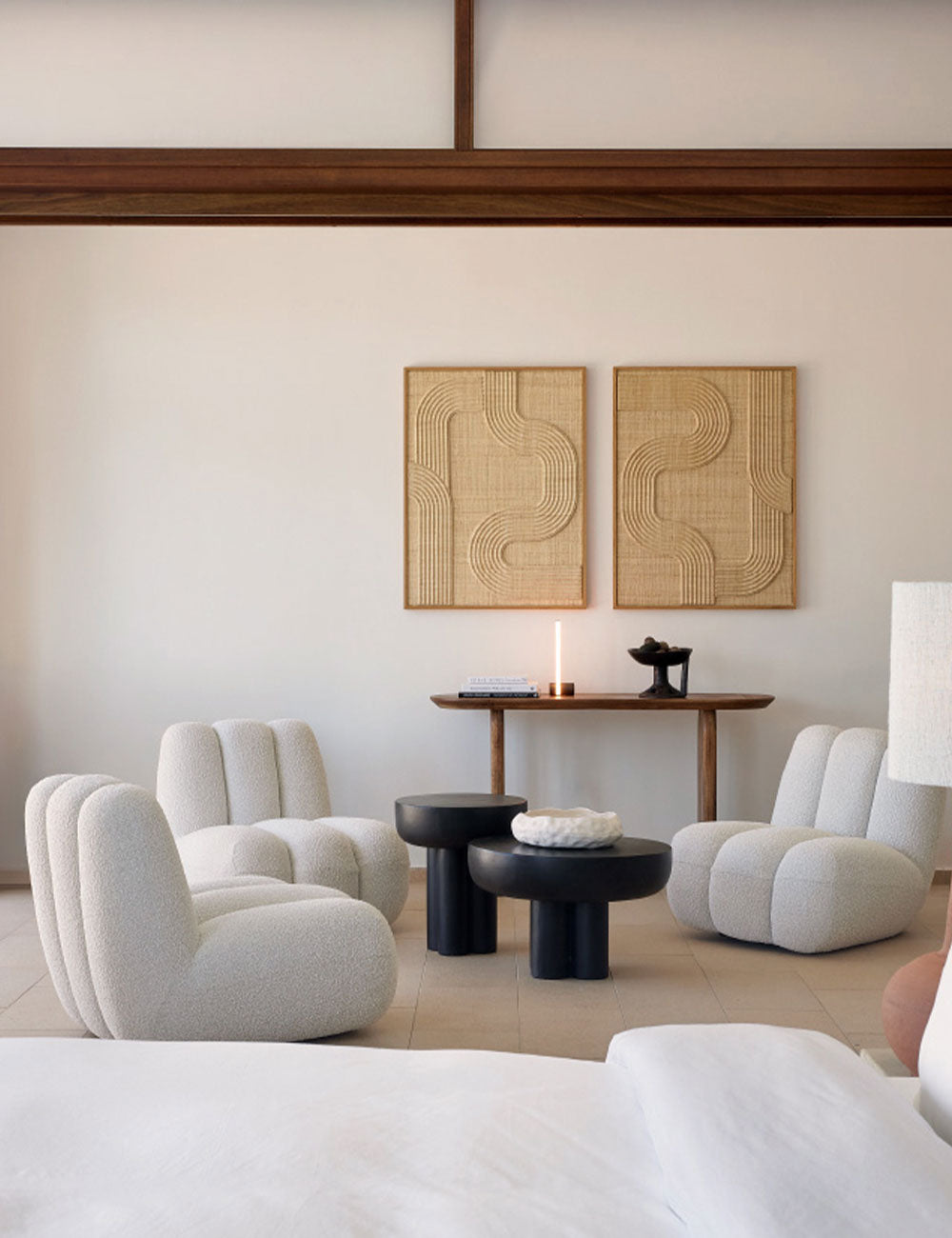 Crown side table