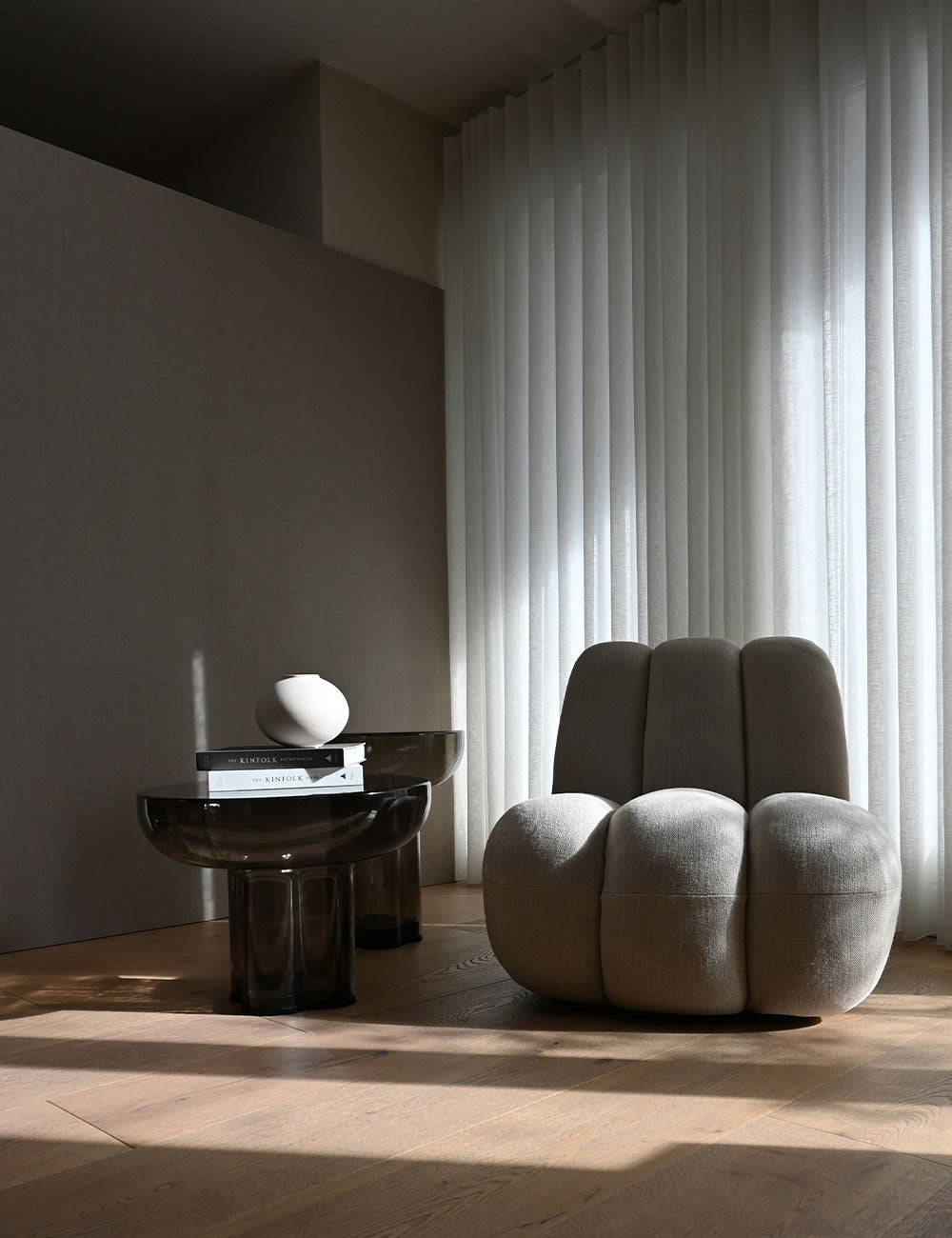 Crown side table