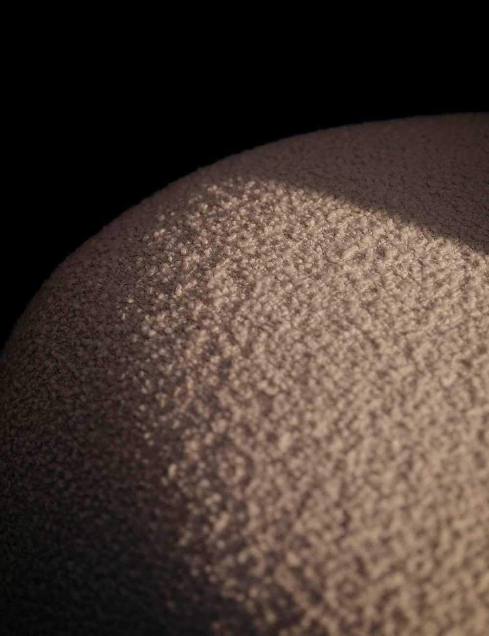 Rico lounge piccolo Nordic Bouclé