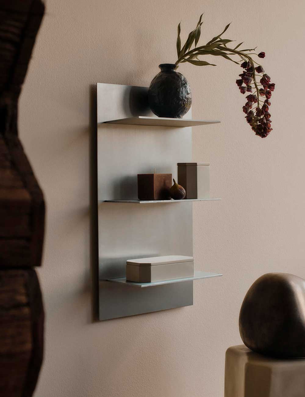 LAGER WALL SHELF TRIPLE SMALL