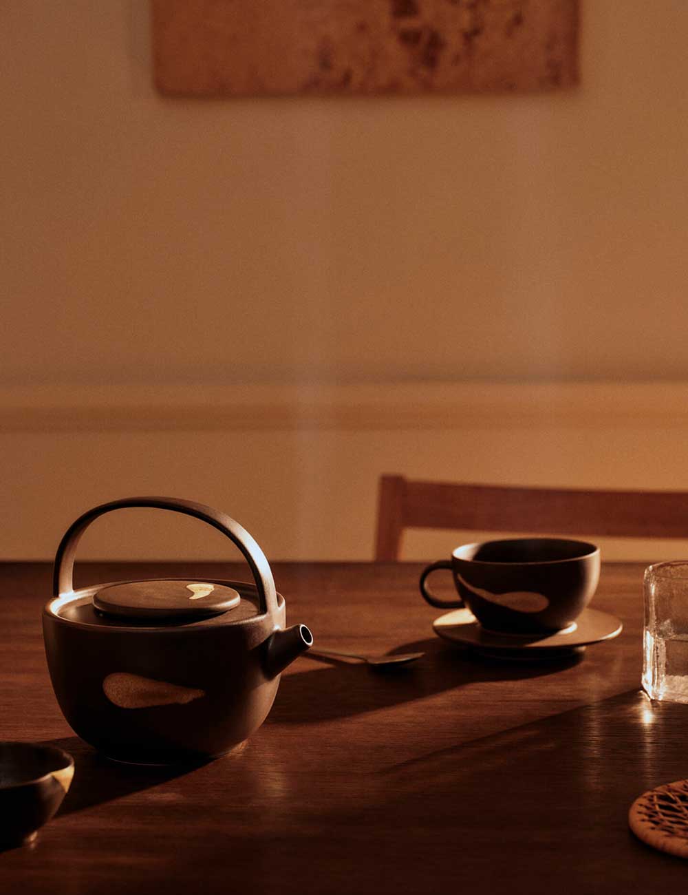 Tazza con piattino Koyo