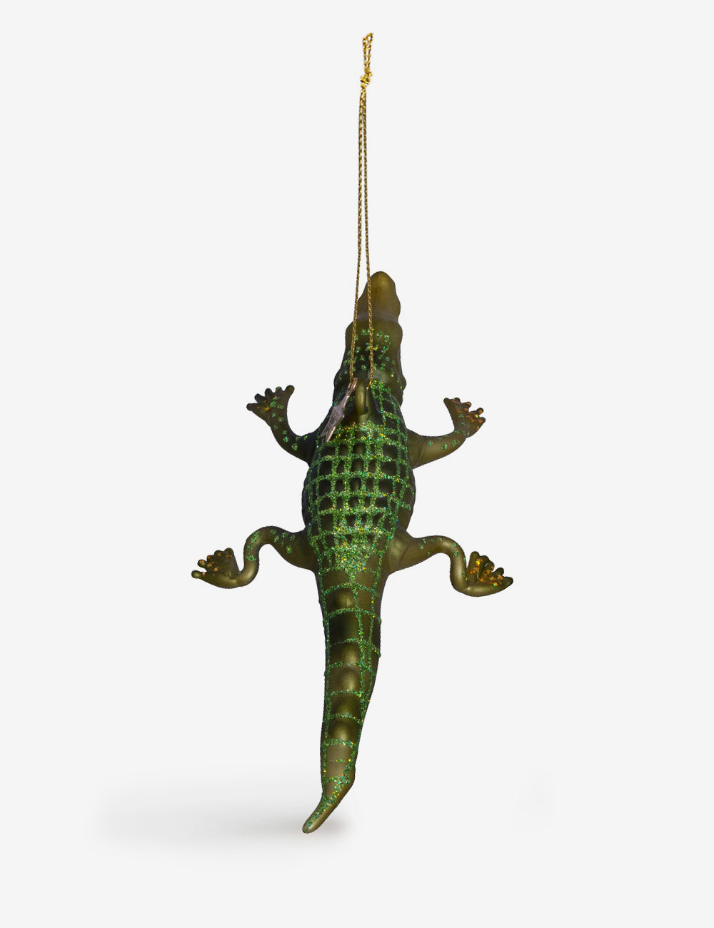 Ornement en forme de crocodile