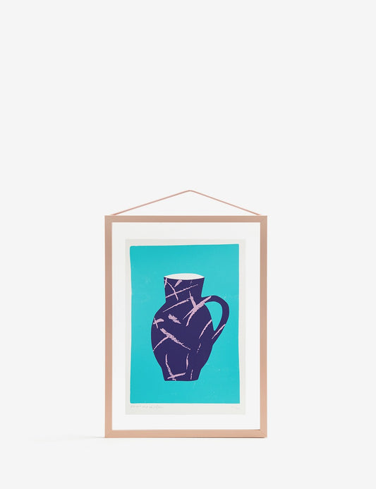 purple vase