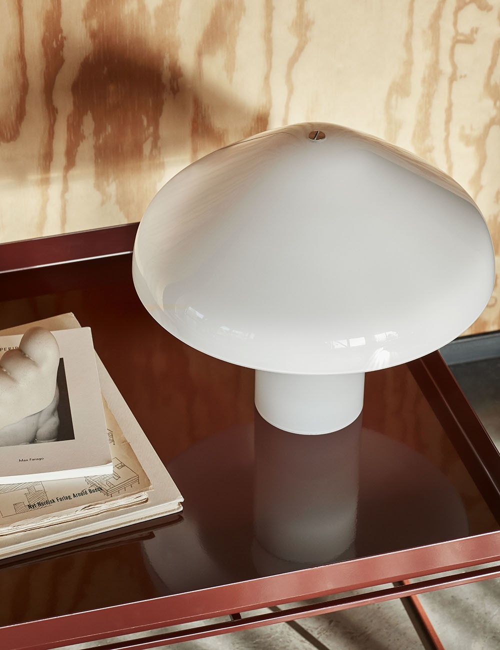 lampe de table en verre Pao