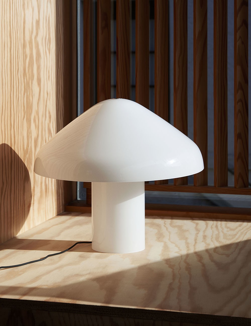 lampe de table en verre Pao