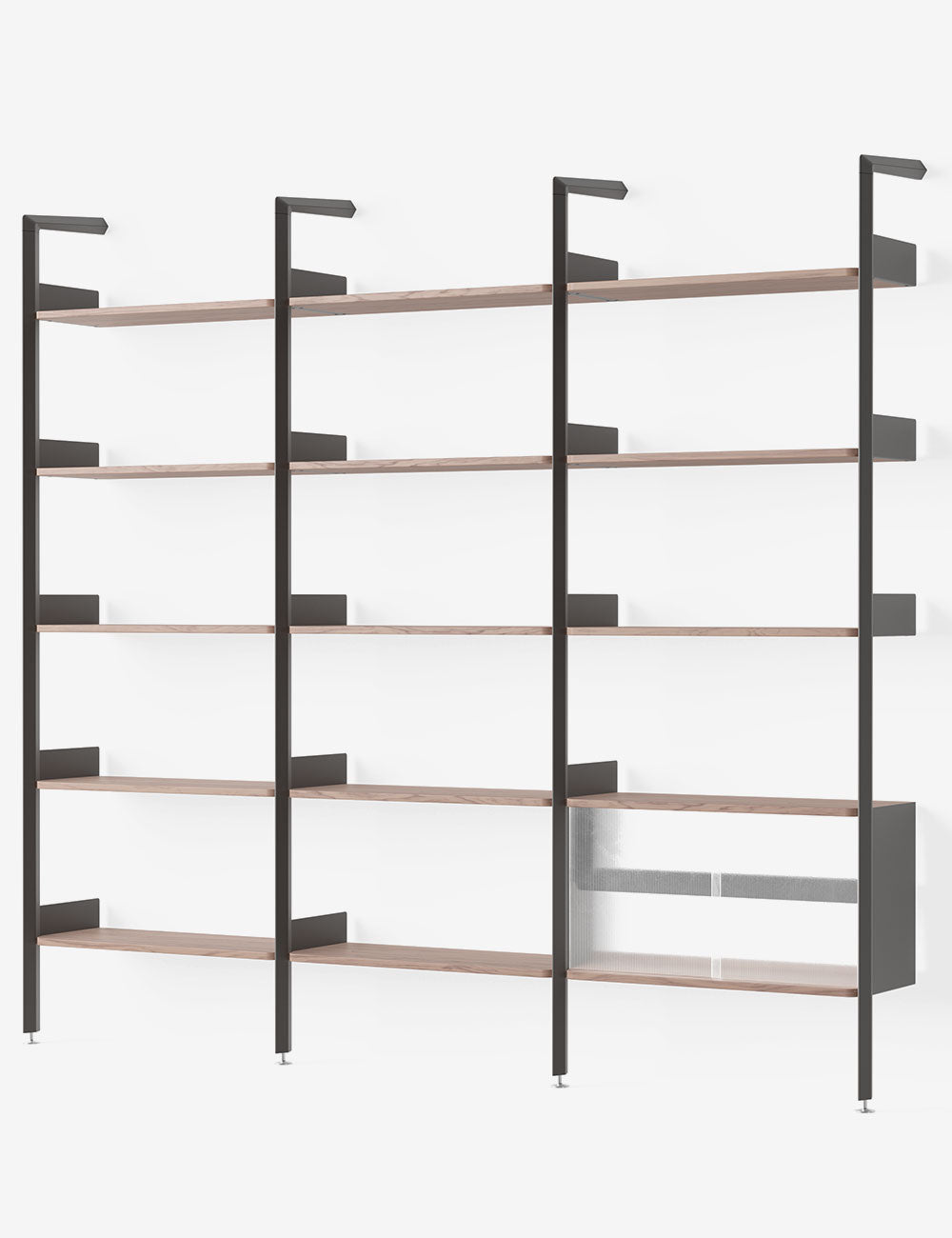 Système modulaire d'étagères Rombe IF1 + IF4 + IF6