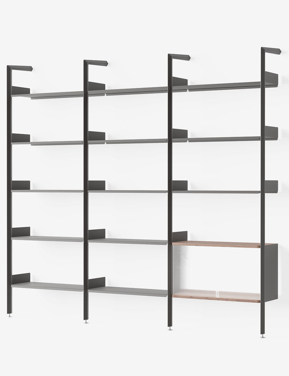 Système modulaire d'étagères Rombe IF1 + IF4 + IF6