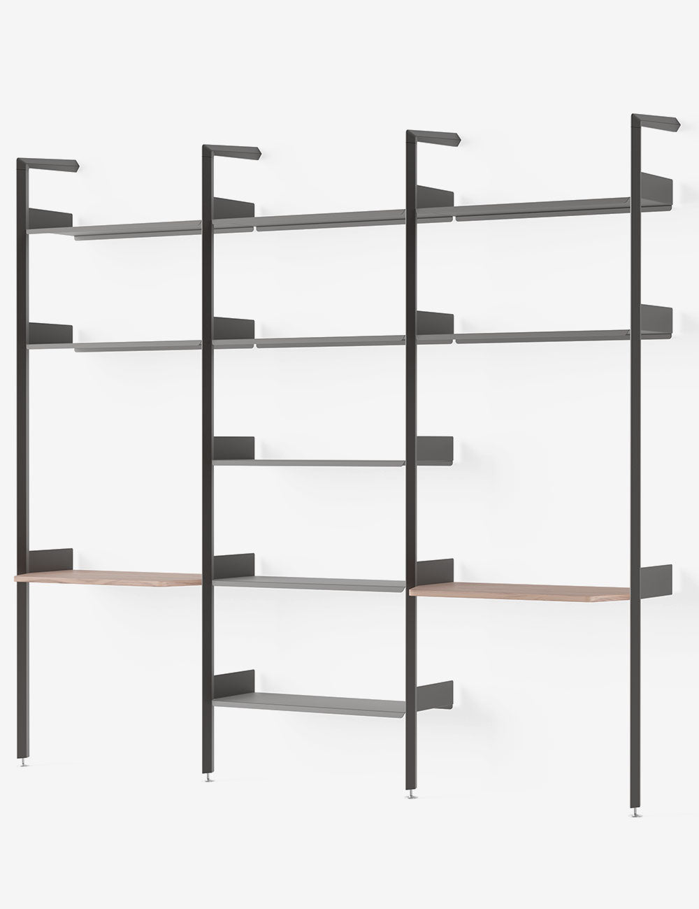 Système modulaire d'étagères Rombe IF2 + IF4 + IF5