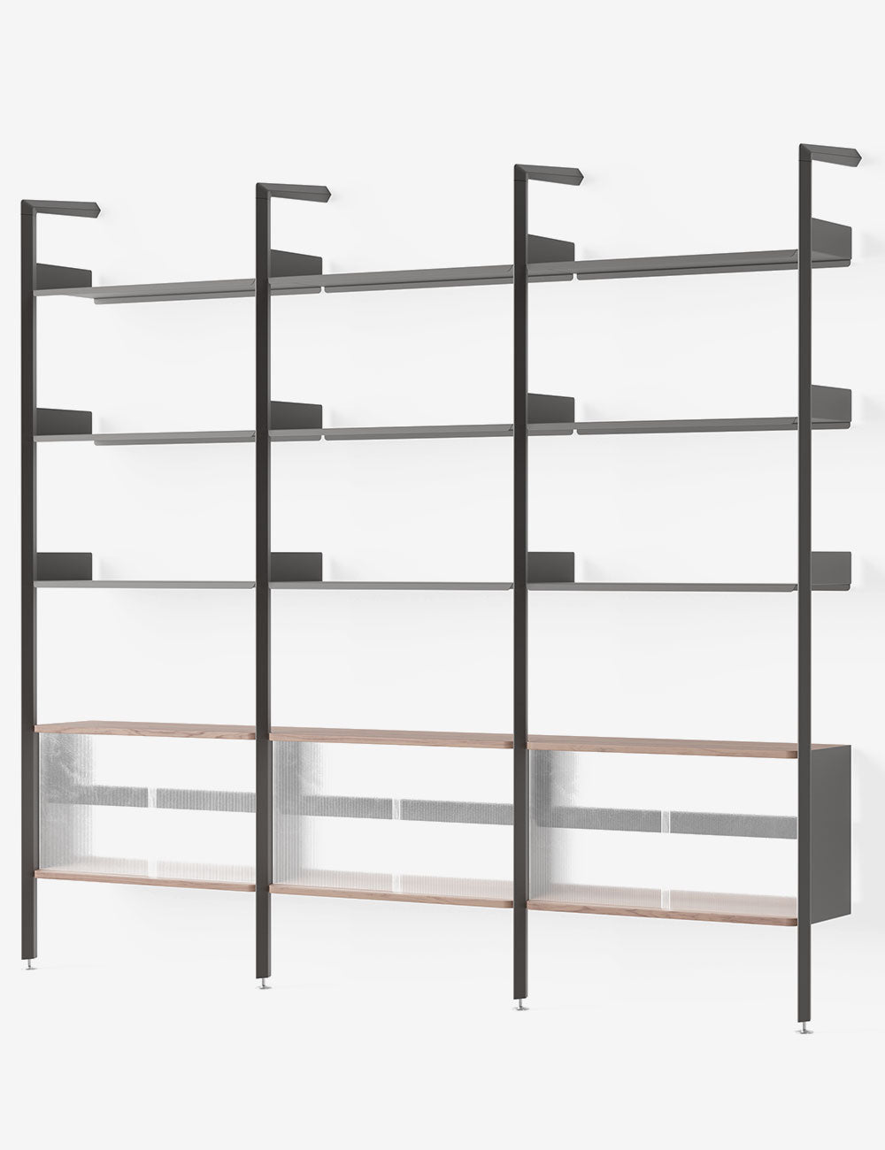 Système modulaire d'étagères Rombe IF3 + IF6 + IF6