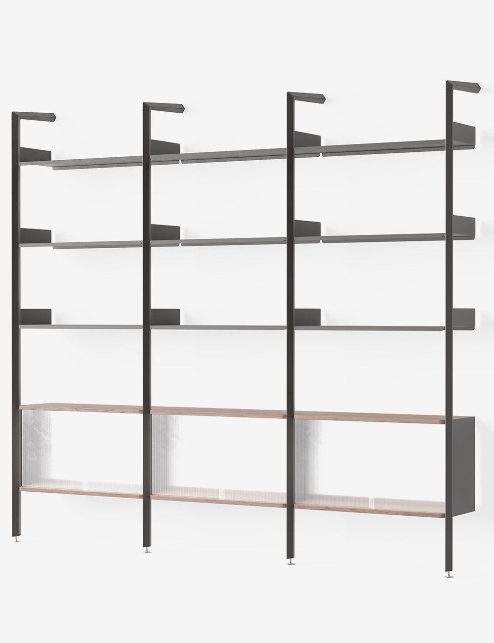 Système modulaire d'étagères Rombe IF3 + IF6 + IF6