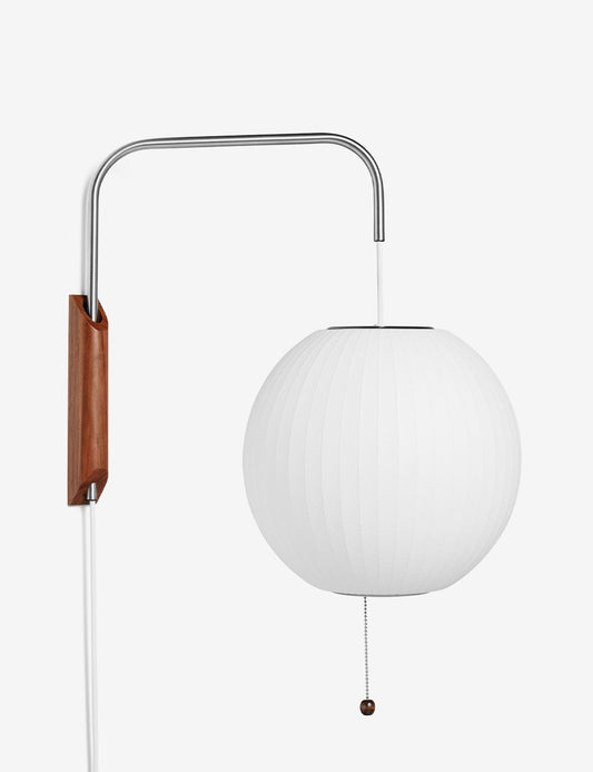 nelson ball wall lamp