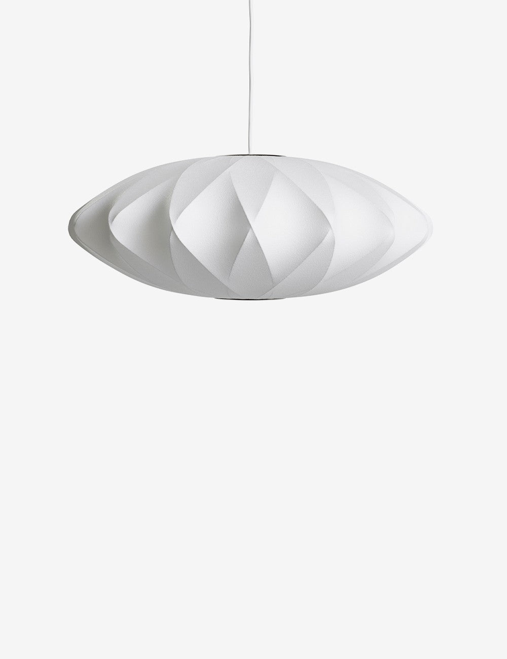 nelson saucer crisscross pendant