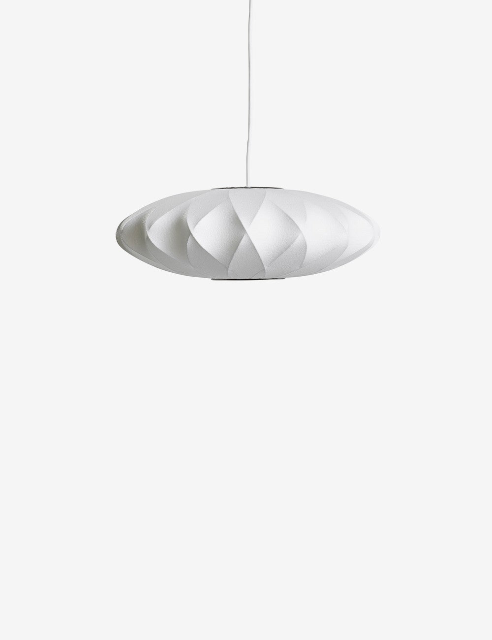 nelson saucer crisscross pendant