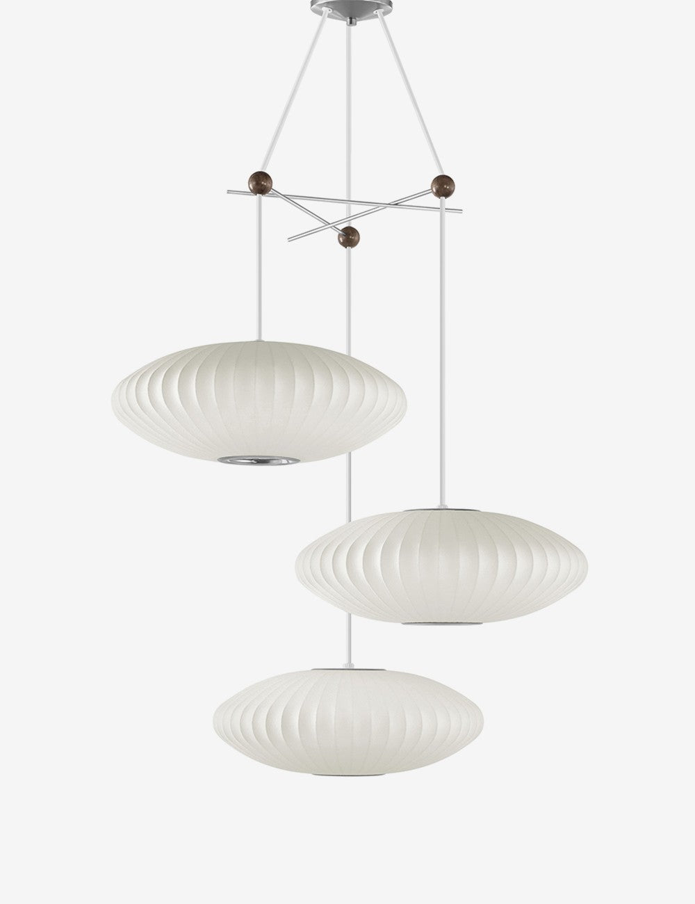 fixture for triple bubble lamp
