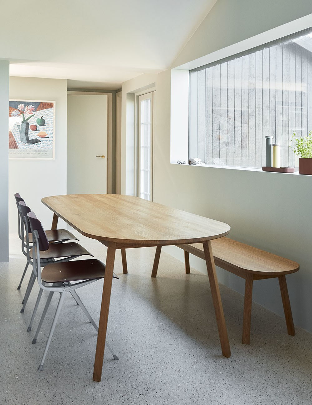 TRIANGLE LEG TABLE 200CM