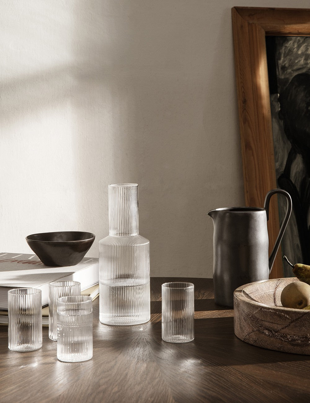 RIPPLE VERRINES SET 4 SET