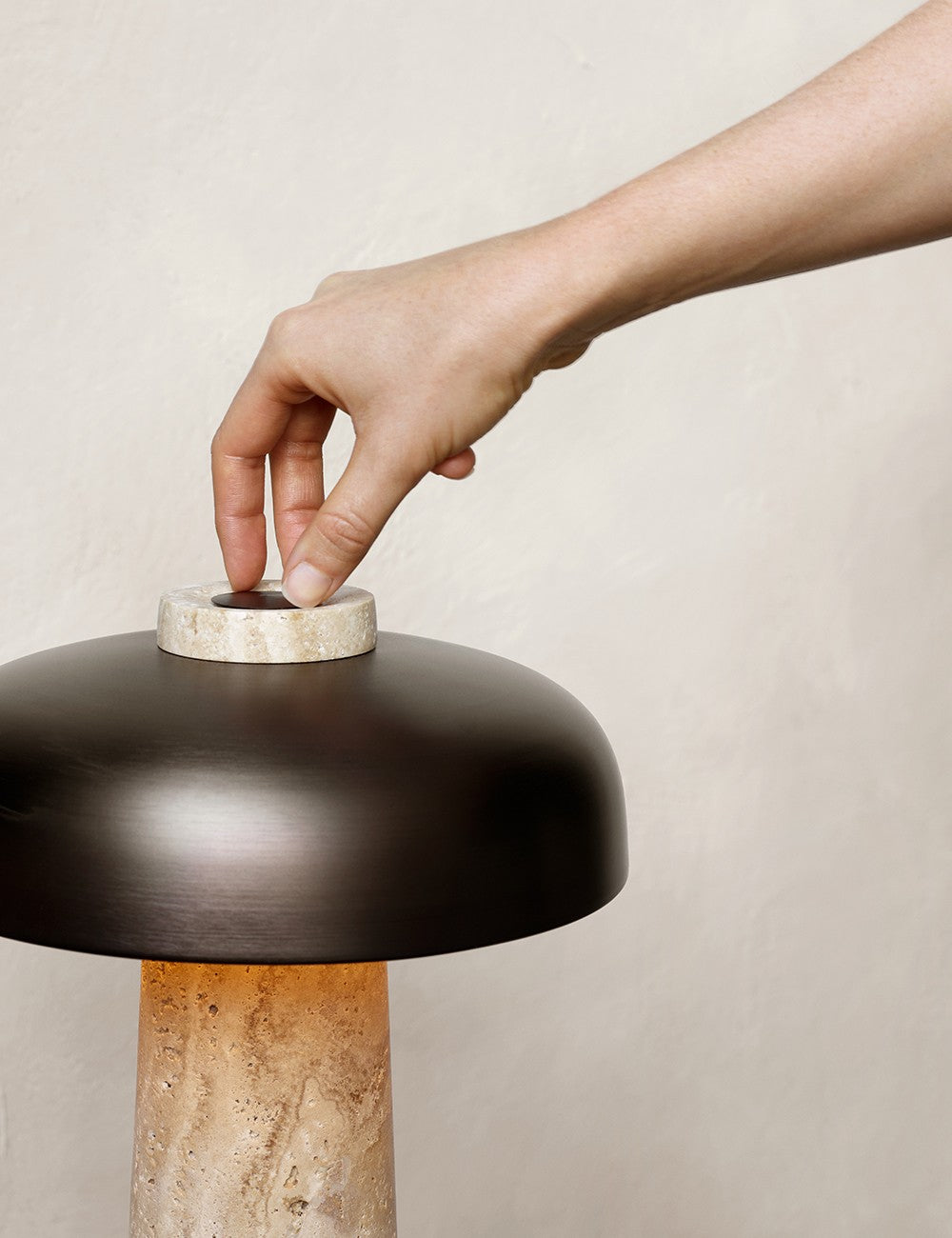 lampe de table inversée