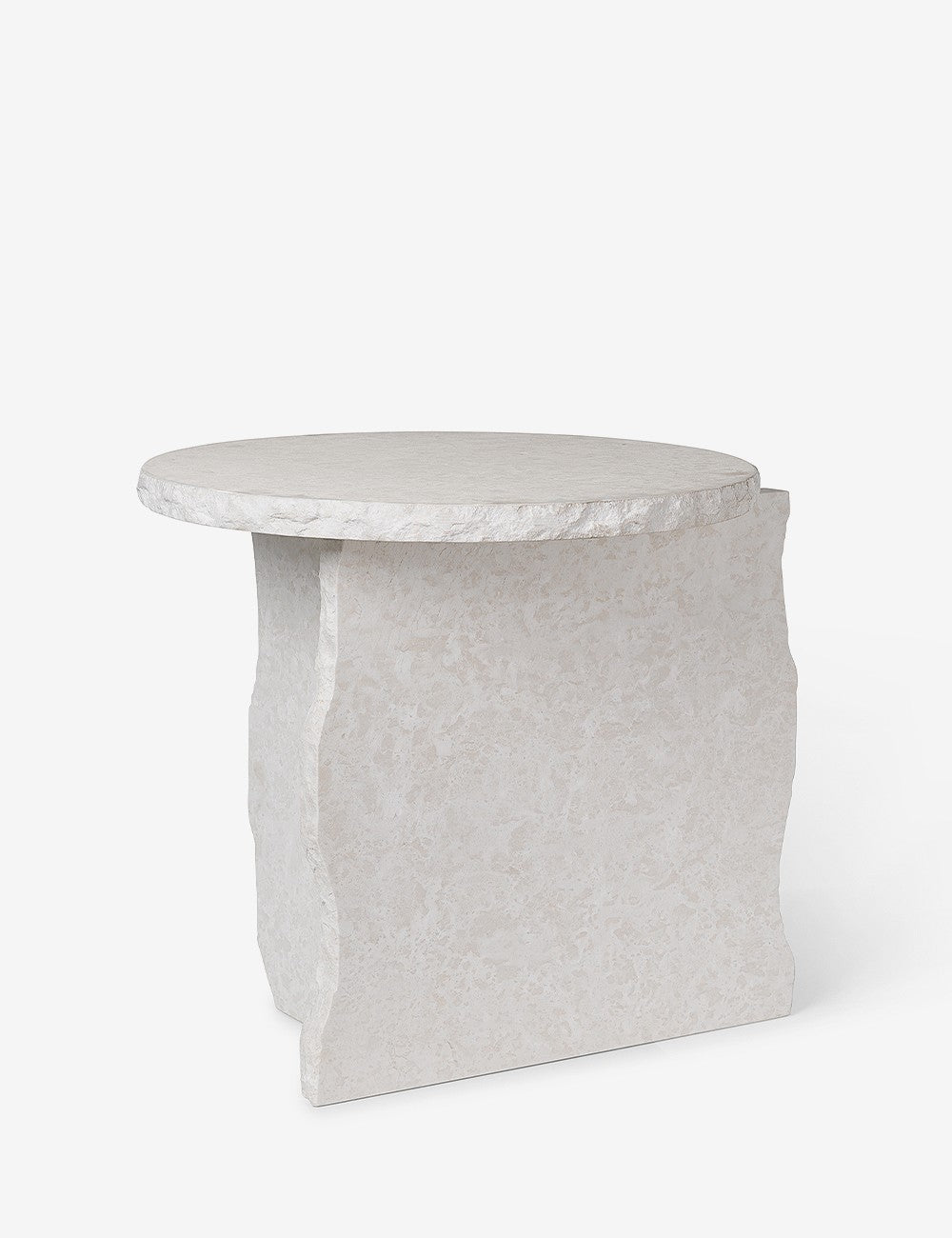 table sculpturale minérale