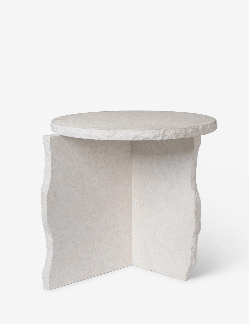 table sculpturale minérale