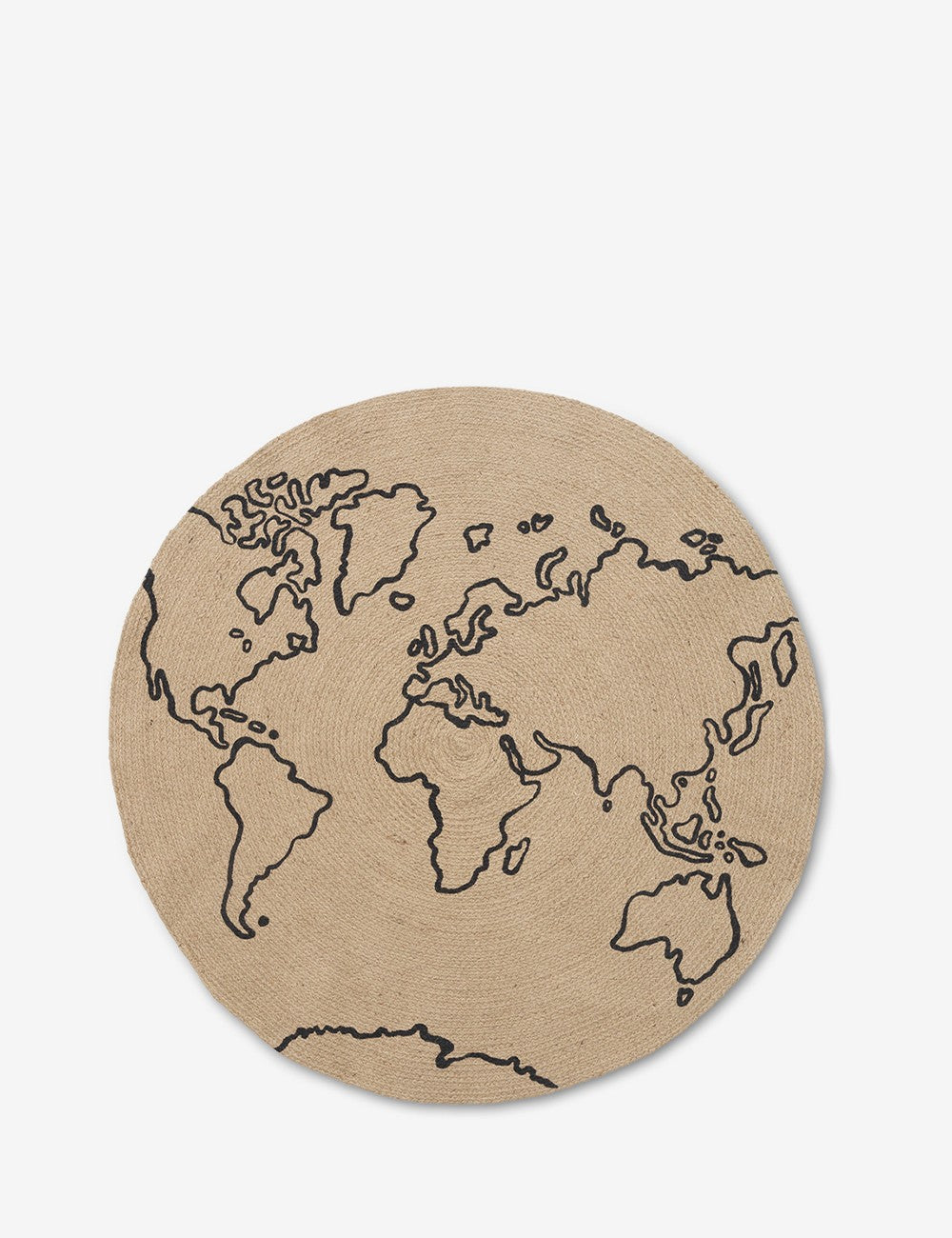 mondo dei tappeti di iuta