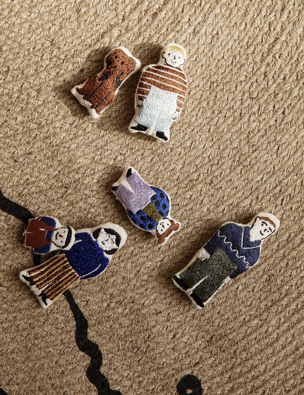 mondo dei tappeti di iuta