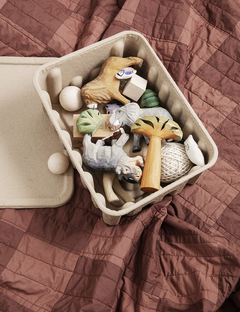 hand-carved baobab tree