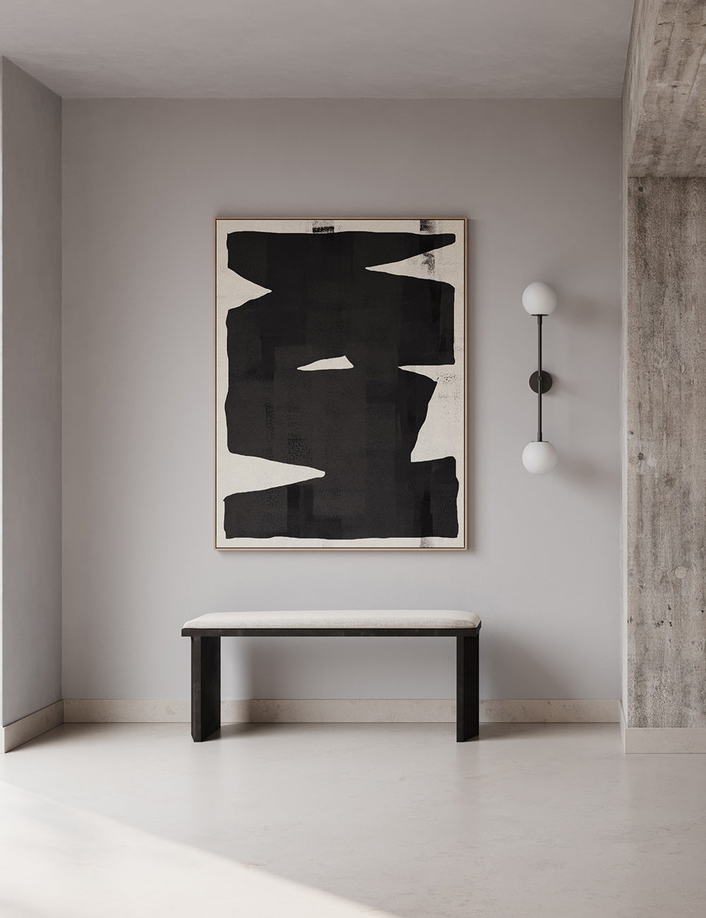 Lámpara pared Drop Bulb