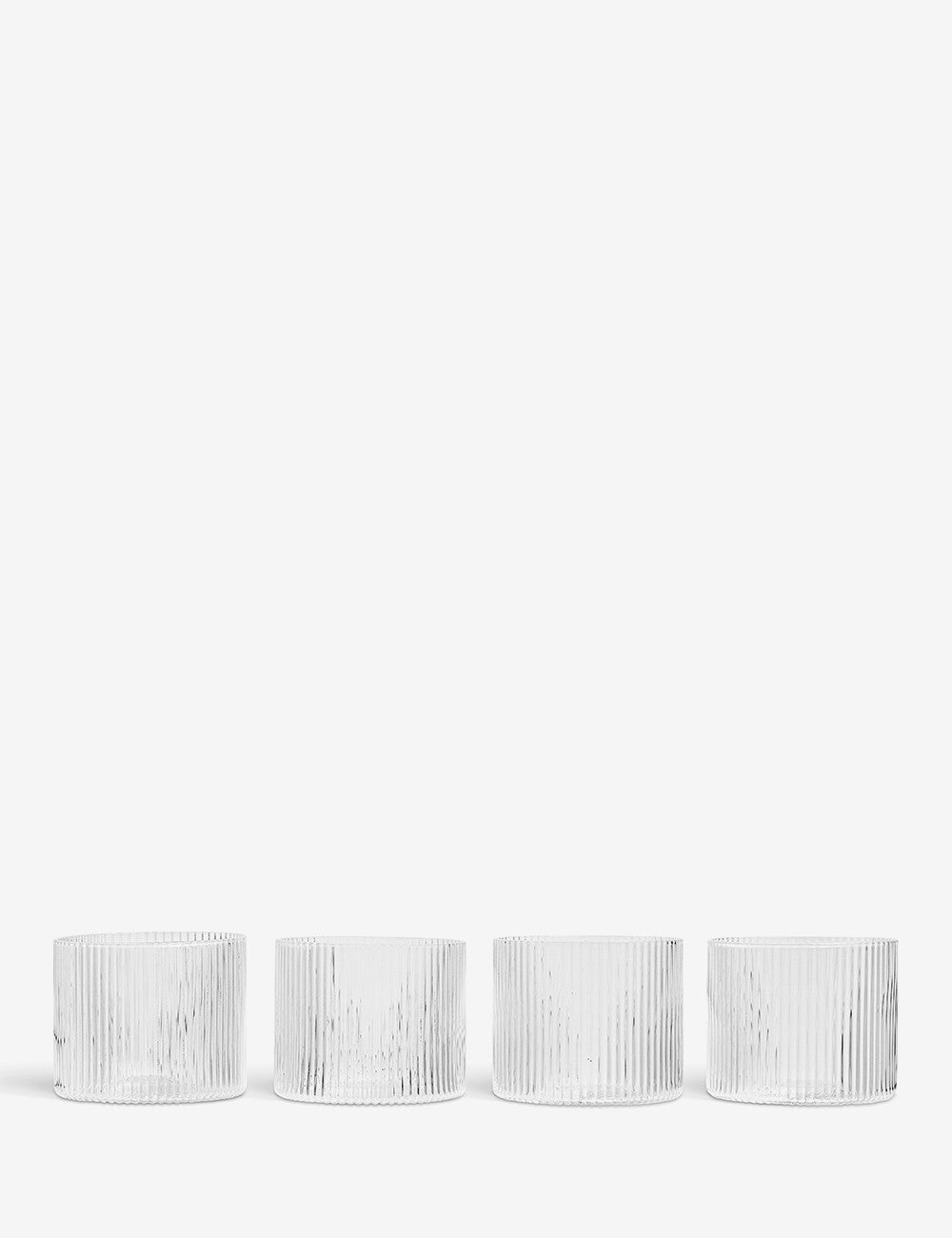 SET VASOS RIPPLE LOW 4 SET