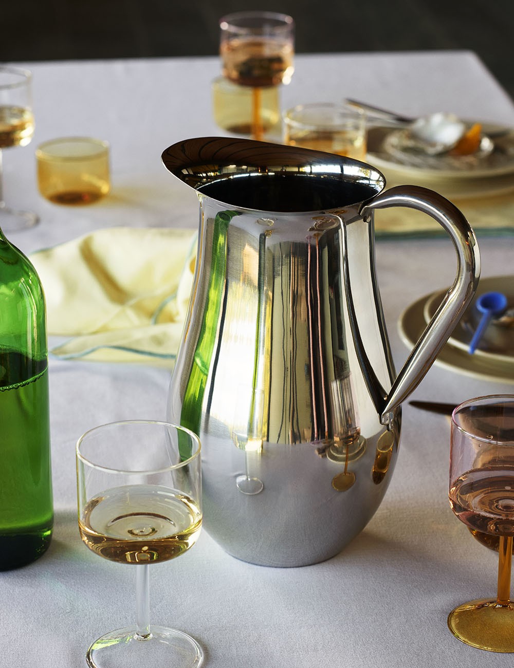 INDIAN STEEL PITCHER N2