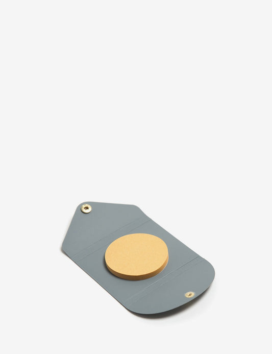 sticky notes gold circle